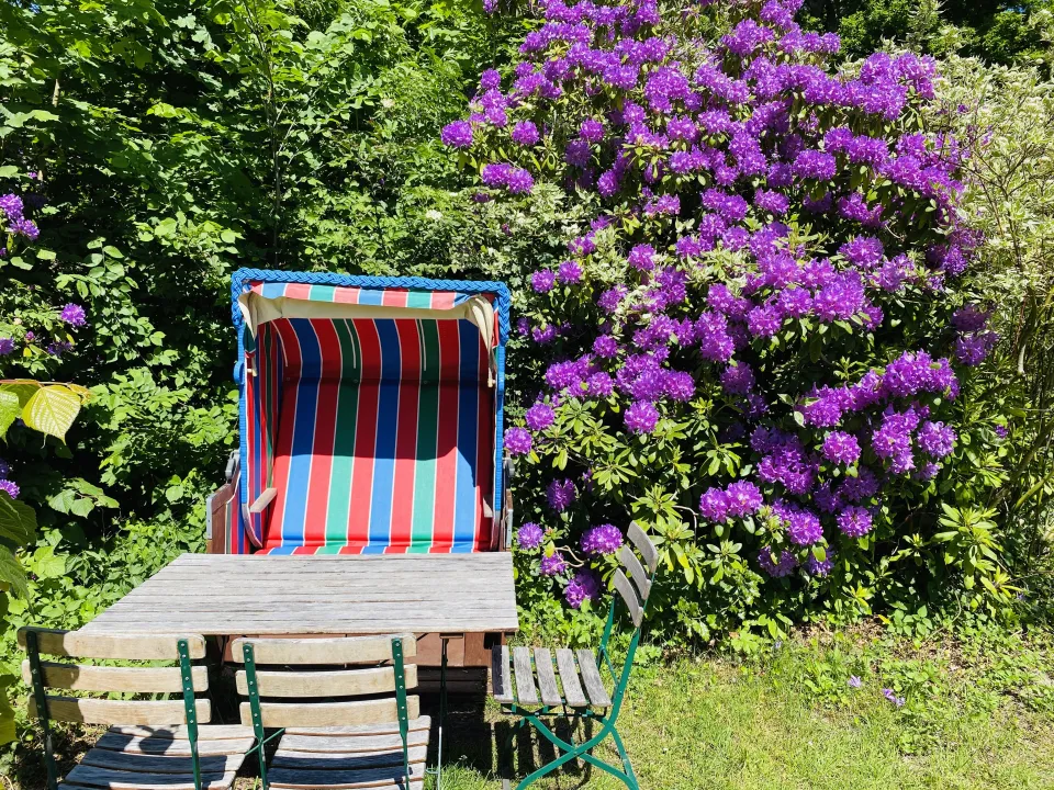Entspannen im Waldgarten